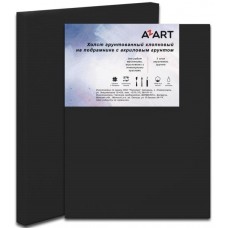 Холсты «AZART» хлопковые на подрамнике с черным акриловым грунтом (270 г/м2)